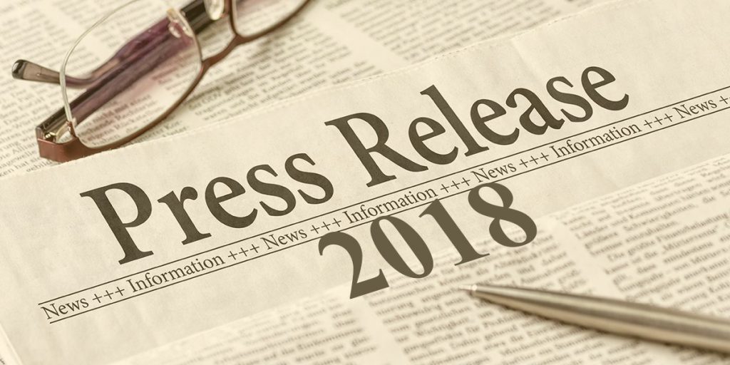 Press Release 2018